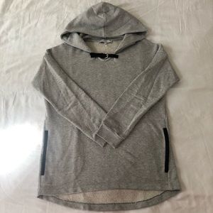 Sandro grey hooded sweatshirt